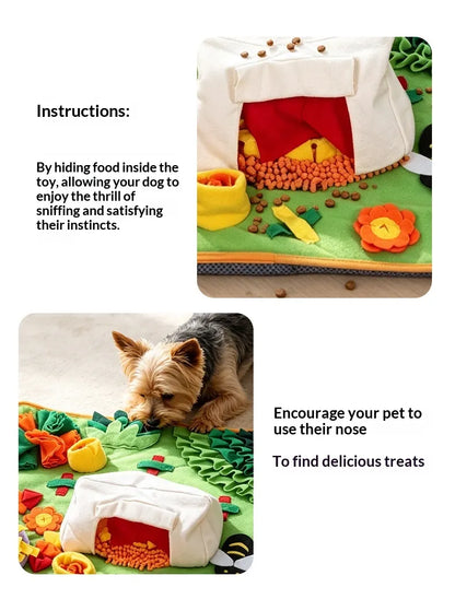 Camping Tent Snuffle & Foraging Mat