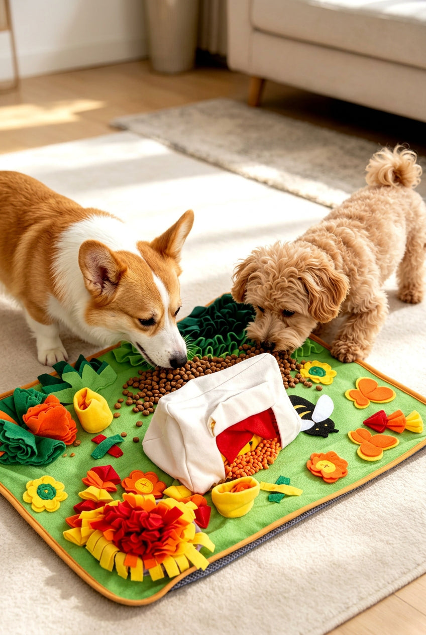 Camping Tent Snuffle & Foraging Mat
